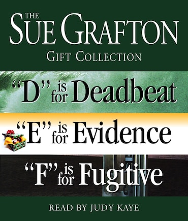 Sue Grafton DEF Gift Collection: D Is for Deadbeat, E Is for Evidence, F Is for Fugitive