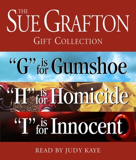 Sue Grafton Ghi Gift Collection: G Is For Gumshoe, H Is For Homicide, I Is For Innocent