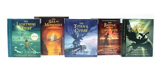 Front cover_Percy Jackson And The Olympians Books 1-5 Cd Collection