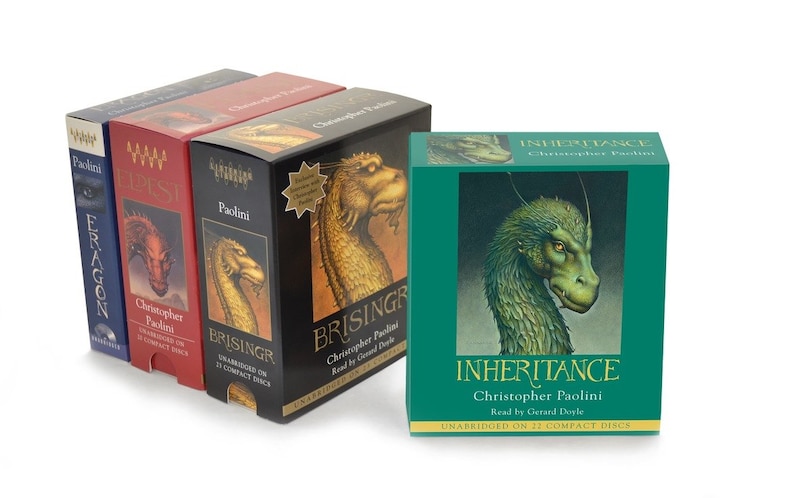 Front cover_The Inheritance Cycle Audiobook Collection