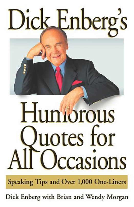 Front cover_Dick Enberg's Humorous Quotes for All Occasions