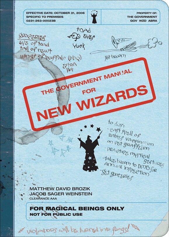Front cover_The Government Manual for New Wizards