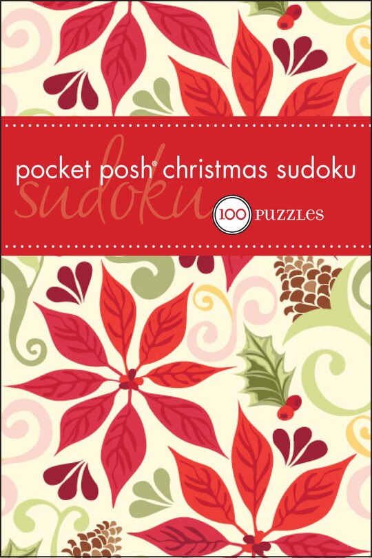 Front cover_Pocket Posh Christmas Sudoku