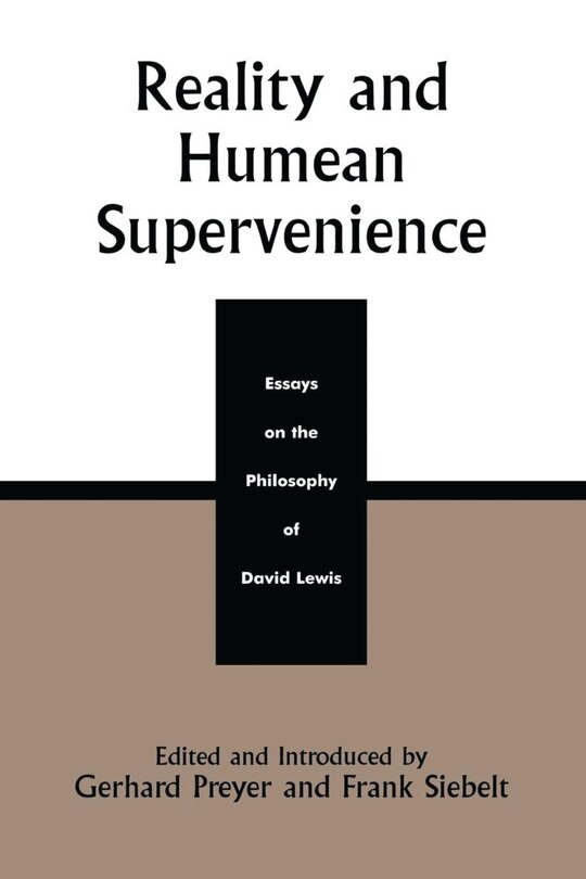 Front cover_Reality and Humean Supervenience