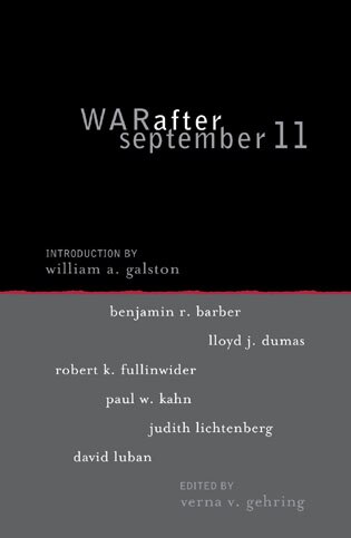 Couverture_War after September 11