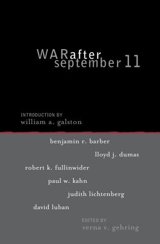 Front cover_War after September 11