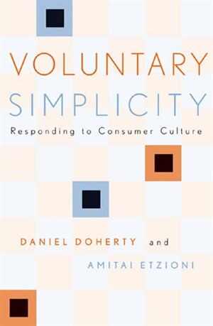 Front cover_Voluntary Simplicity