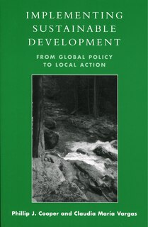 Front cover_Implementing Sustainable Development