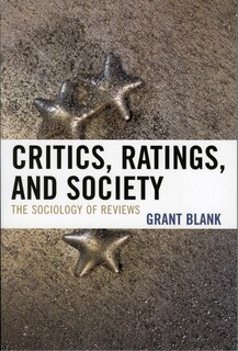 Couverture_Critics, Ratings, and Society