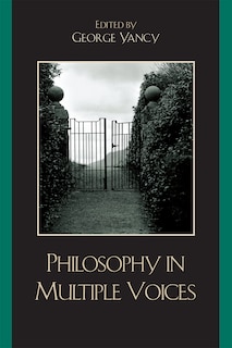 Front cover_Philosophy in Multiple Voices