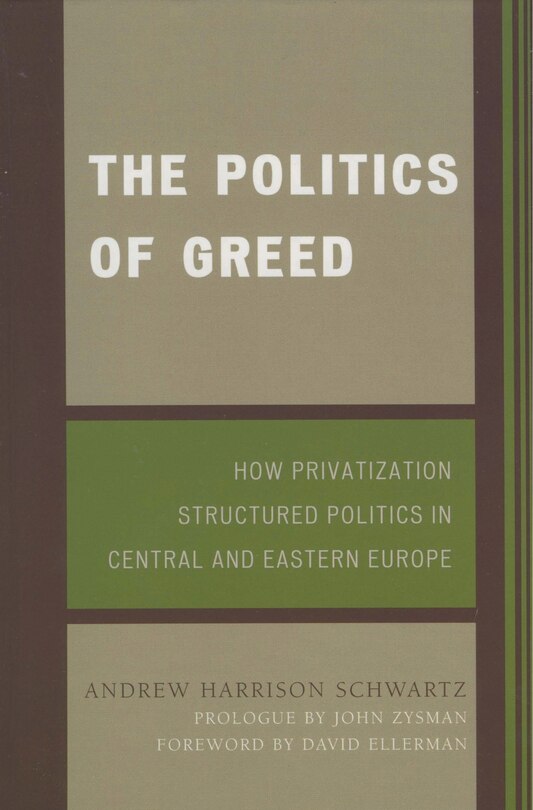 Front cover_The Politics of Greed