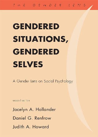 Front cover_Gendered Situations, Gendered Selves