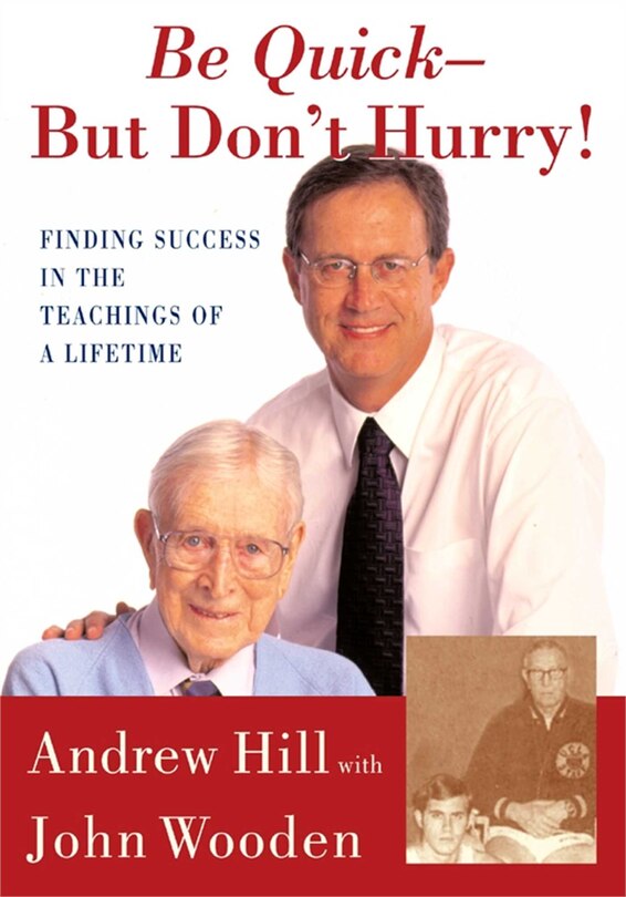 Front cover_Be Quick - But Don't Hurry