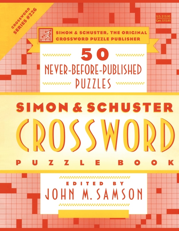 Front cover_Simon and Schuster Crossword Puzzle Book #226