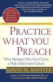 Front cover_Practice What You Preach