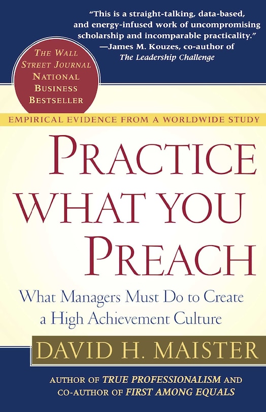 Front cover_Practice What You Preach