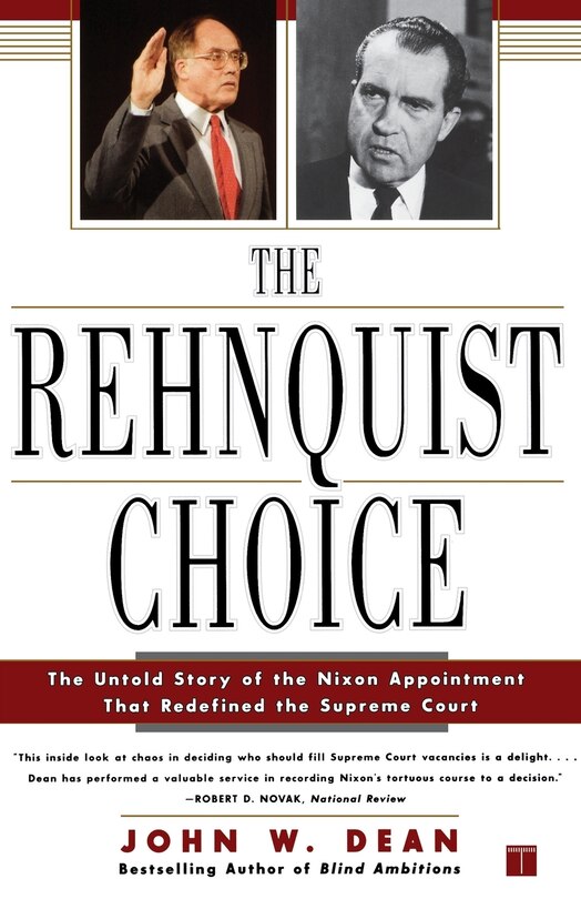Front cover_The Rehnquist Choice