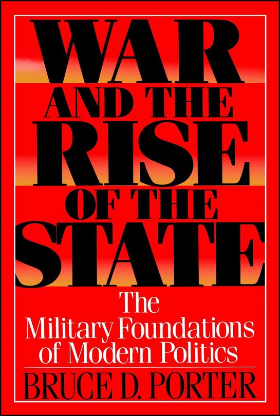Front cover_War and the Rise of the State