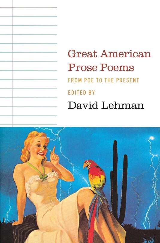 Front cover_Great American Prose Poems