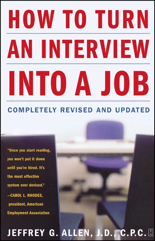 Front cover_How to Turn an Interview into a Job