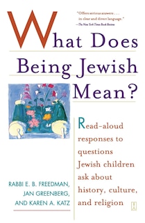 Front cover_What Does Being Jewish Mean?