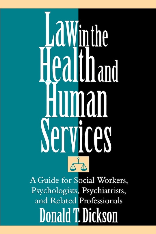 Front cover_Law In The Health And Human Services
