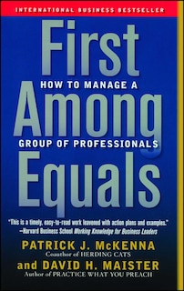 Front cover_First Among Equals