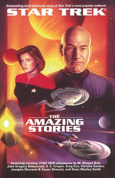 Front cover_The Star Trek: The Next Generation: The Amazing Stories Anthology