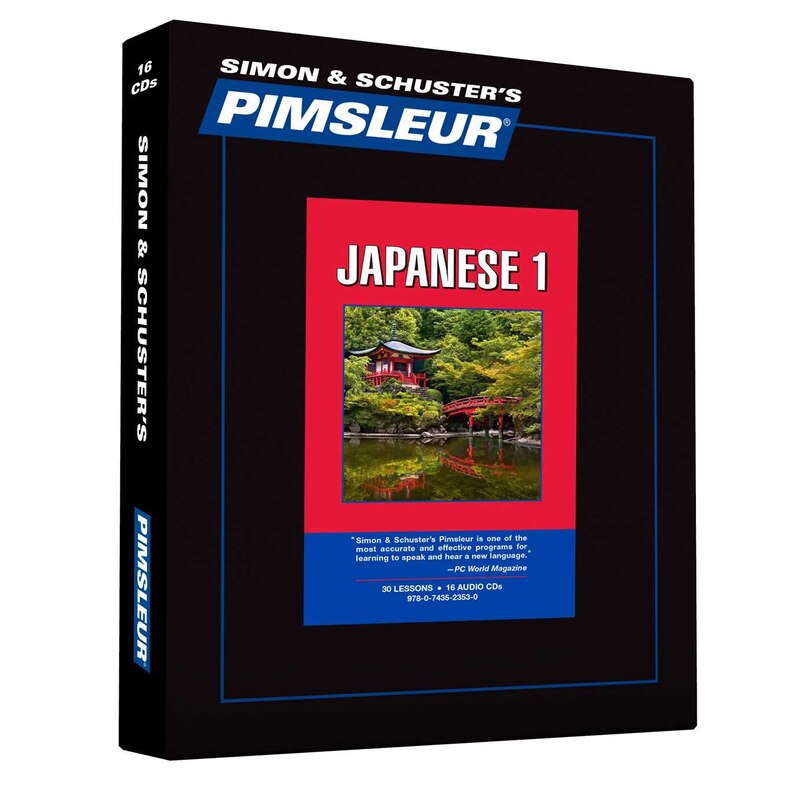 Couverture_Pimsleur Japanese Level 1 CD