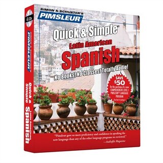 Couverture_Pimsleur Spanish Quick & Simple Course - Level 1 Lessons 1-8 CD