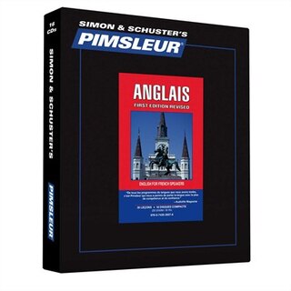 Front cover_Pimsleur English for French Speakers Level 1 CD