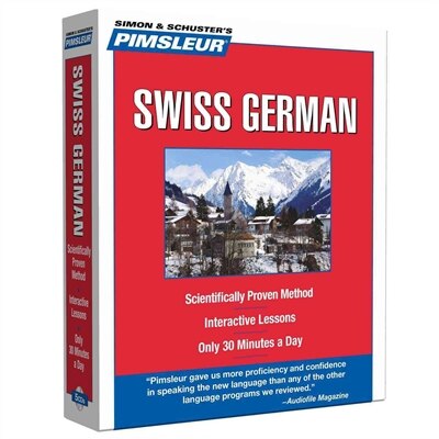 Front cover_Pimsleur Swiss German Level 1 CD