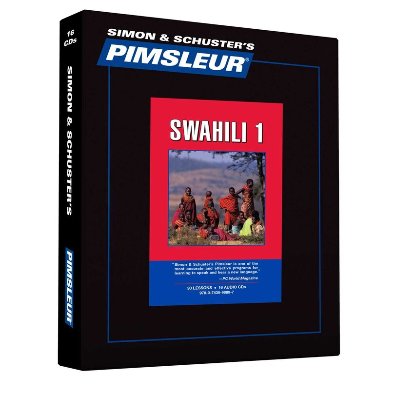 Front cover_Pimsleur Swahili Level 1 CD