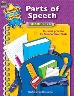 Couverture_Parts of Speech Grades 3-4