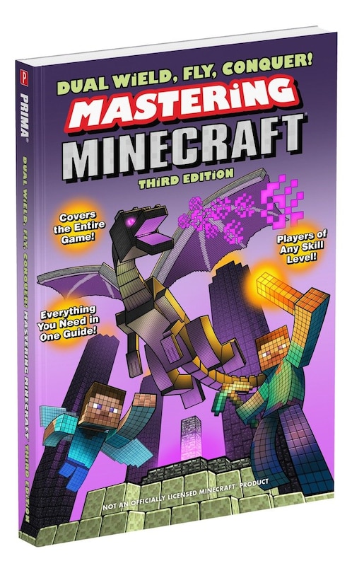 Front cover_Dual Wield, Fly, Conquer! Mastering Minecraft