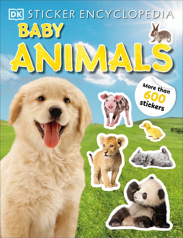 Couverture_Sticker Encyclopedia Baby Animals