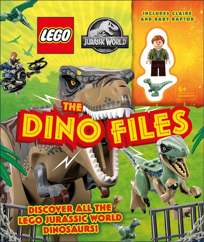 Front cover_Lego Jurassic World The Dino Files