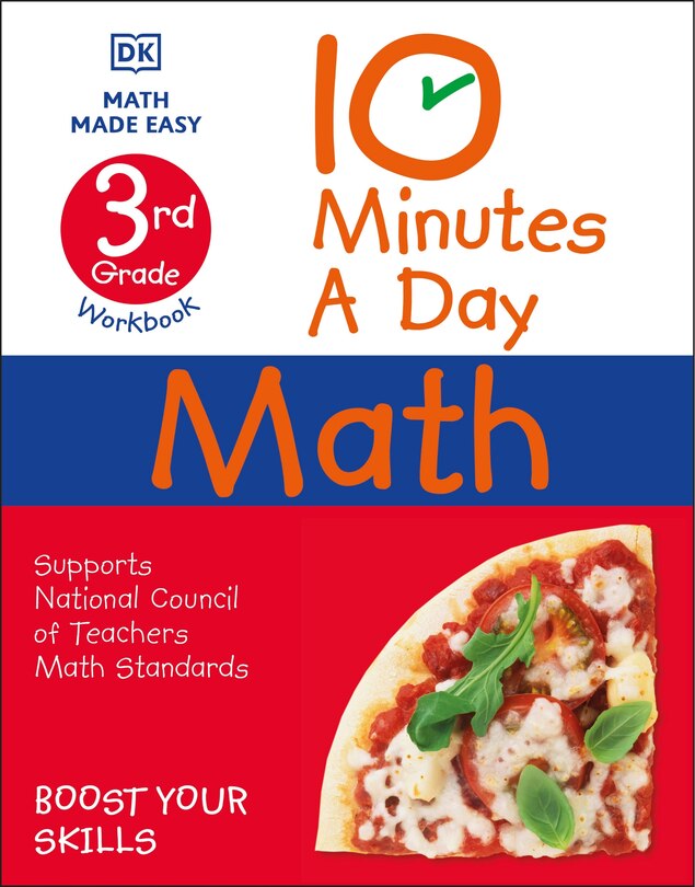 Front cover_10 Minutes A Day Math, 3rd Grade