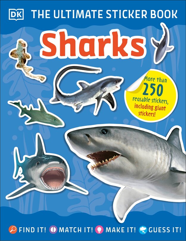 Front cover_The Ultimate Sticker Book Sharks