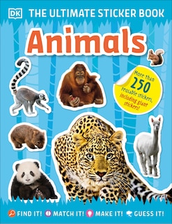 Front cover_The Ultimate Sticker Book Animals