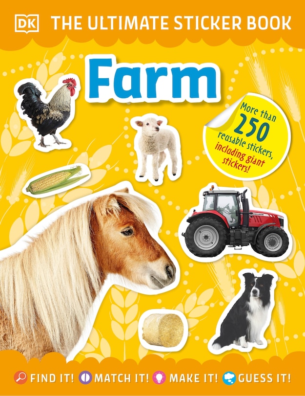 Front cover_The Ultimate Sticker Book Farm