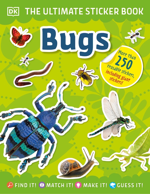 Front cover_The Ultimate Sticker Book Bugs
