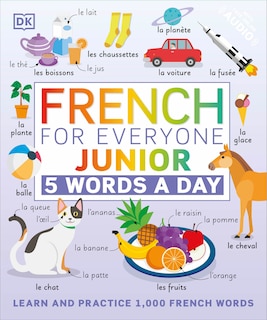 Front cover_French For Everyone Junior: 5 Words A Day