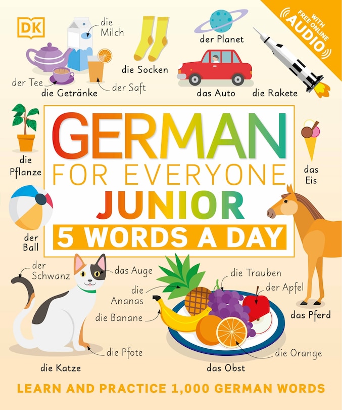 Couverture_German For Everyone Junior: 5 Words A Day