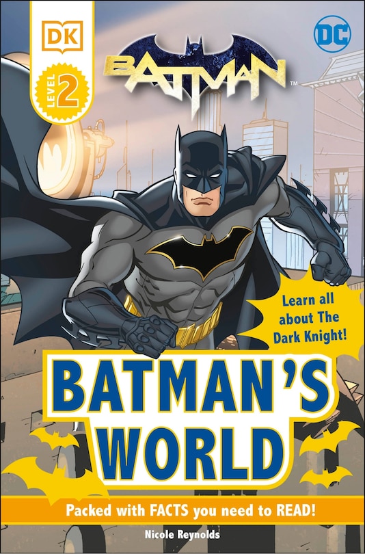 Front cover_Dc Batman's World Reader Level 2