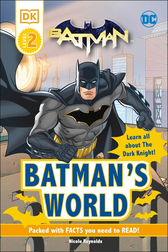 Front cover_Dc Batman's World Reader Level 2