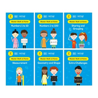Math - No Problem! Collection of 6 Workbooks, Kindergarten Ages 5-6 image number 0