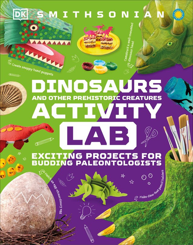 Front cover_Dinosaur And Other Prehistoric Creatures Activity Lab