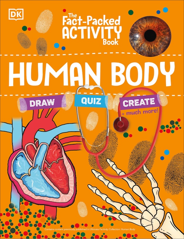 Front cover_The Fact-packed Activity Book: Human Body