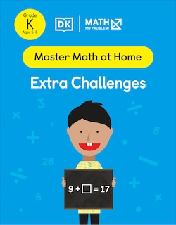 Front cover_Math - No Problem! Extra Challenges, Kindergarten Ages 5-6